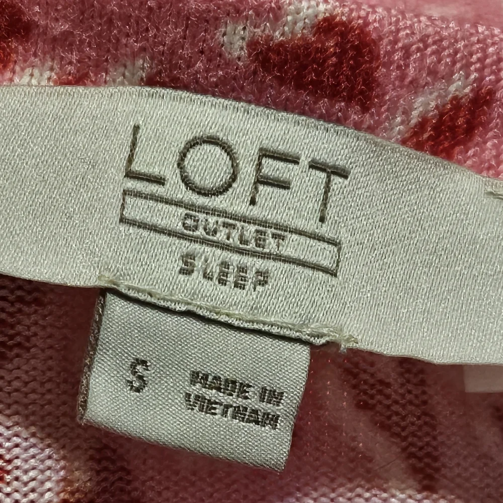 Loft Outlet Sleepwear Set Red & Pink Animal Print/Hearts Top Size S, Shorts M - Picture 10 of 15